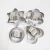 Import Wholesale Baking Pastry Tools Heart Round Star Cookie Cutter 3D Stainless Steel Biscuit Cookie Cutters from China