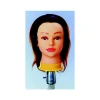 Wholesale Beauty Salon Equipment Female Mannequin Head 100% Human Hair Barber Pricetice Black and golden Training Mannequin Head