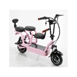 Wholesale Best Price Small Folding 2 Wheel Electric Scooter with Child Seat 350W 30kg Motorized Scooter for Adult 48v Customized