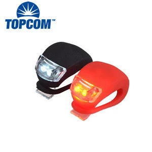 Wholesale Cheap Colorful Silicone Bicycle Accessories LED Bike Tail Light