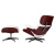 Import Wholesale Classic Design Lounge Chair With Ottoman In Wood Veneer from China