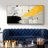 Wholesale Created Abstract Style High Quality Canvas Oil Paintings for Home Living Room Decor