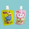 wholesale custom reusable baby food spout pouches composite material for fruit juice