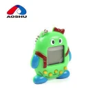 Wholesale cute style virtual handled QQ penguin electronic pet with bead chain