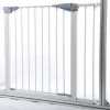 Wholesale Eco-friendly Indoor Iron Fence Protector Pet Cat Dog Gate Door With 7cm And 14cm Extensions