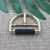 Import wholesale fashion new design metal alloy d-ring pin buckles for belt, decorative belt buckles from China