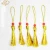 Import Wholesale glitter gold red bead decorative tassels craft pendant accessories supplier from China