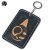 Import Wholesale Good quality of China simple and practical the first layer of leather bus door parking oil card key chain card holder from China