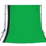 wholesale green black white 225*200cm photography adjustable stand  kit photo studio background
