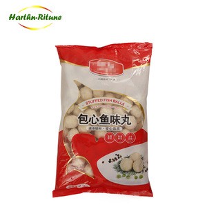 Wholesale hot sale frozen fish ball with filling seafood product