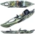 Import Wholesale Made in China Cheap One Person Sit on Top Ocean Plastic Canoe Fishing Kayak from China