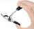 Import Wholesale makeup tools portable black eyelash curler from China