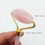 wholesale natural Pink face Jade Roller For Face Massage