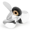 Wholesale Outboard Boat Propeller 4 Blade Marine Propellers 13X17 Boat Propeller for Yamaha Marine Gasoline Engine 50-130hp