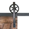 Wholesale price carbon steel hardware kit barn door sliding-glass-door-rollers
