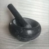 Wholesale quality natural stone herb and spice grinding mortar and pestle set