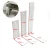 Import Wholesales 90 Degree Stainless Steel Angle Furniture Bracket For Bookshelf from China