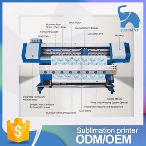 Wide use best prices digital dye textile garment paper printer machine large format sublimation printer