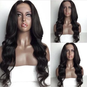 Wig Factory Glueless Unprocessed High Quality Large Stock 8-26 Inch Body Wave Brazilian Human Hair Full Lace Wigs