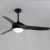 Import With Led Fans Lights Remote Lamp And Control Chandelier Decorative Modern black 52 inch Dc Blade Switch 5 Ceiling Fan Light from China