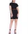 Import Women Black Sexy Knee Length Career Dress from China
