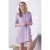 Import Women Night Dress Linen Sleepwear from China