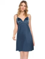 womens pajamas satin nightgown  mini slip sleepwear