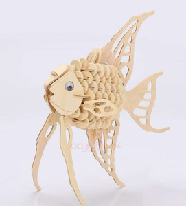 Buy Woodcraft Construction Kit 3d Animal Puzzle Rabbit 3d Wooden Puzzle ...