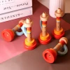 Wooden Trumpet, Bongo Drum, Musical Horn Hooter Trumpet Kids Children Instruments Toy Educational Toys