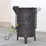 Workshop Garage Shed Log burner wood stove