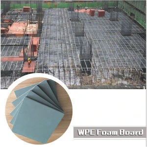WPC Shuttering board, new material used for construction formwork board