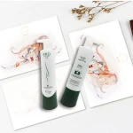 Yafeila brand private label deep repairing organic moisturizing natural hair extension shampoo and conditioner