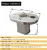 Import Yawei stainless steel hot pot barbecue integrated table from China