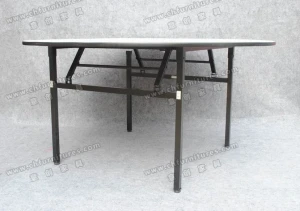 YC-T01P Hotel banquet hall 5ft  dinner round folding tables