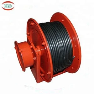 YChot sale spring type cable reel install on tower crane