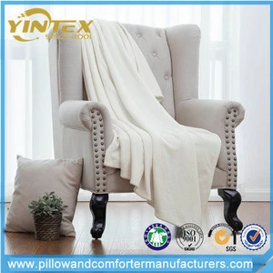 YINTEX Luxury Collection Ultra Soft Plush Fleece Lightweight All-Season Throw/Bed Blanket