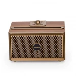 Youqiyou OEM G1 Classical Design Wireless BT Speaker Portable Mobile Phone Holder Wood Speaker