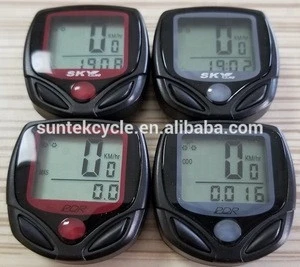 YS-268A wired 15 functions waterproof bicycle speedometer  Bike computer  Wired bicycle computer