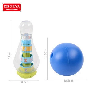 zhorya new design wholesale custom kids crazy toy bowling ball