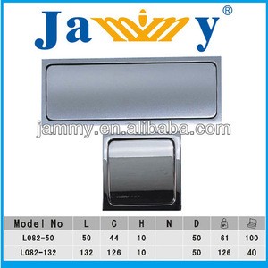 zinc alloy recessed cabinet hardware for furniture