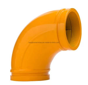 Zoomlion Pump Truck Spare Parts Twin-Wall Elbow Pipe