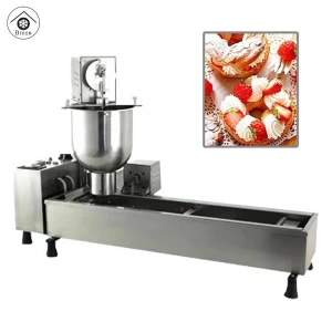 high quality doughnut maker small donut fryer with donuts frying industrial making continuous large machine