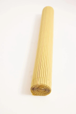 Bamboo color PVC fireproof environmental protection garden fence