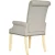 Import New design KD wooden and tufted arm dining chair VS 02 from China