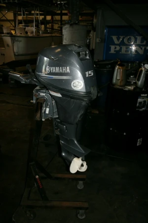 Used Yamaha 15HP 4-Stroke Outboard Motor Engine