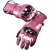Import INBIKE Leather Motorcycle Gloves with Carbon Fiber Hard Knuckle Touch Screen for Women Pink from China