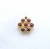 Import Gorgeous Flower shape 18k solid gold charm • 8X10 MM pendant charm from India