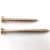 Import High quality good hardness POZI drive yellow zinc MDF chipboard screws from China