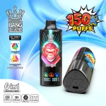 6 in 1 150k puffs vape pen wholesale OEM disposabel e-cigarette six flavors vaper