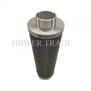 External threaded stainless steel filter element 316 304 material stainless steel melt filter element